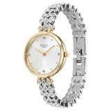 Titan Raga Showstopper Women's Watch Analog Silver Dial with Two-Toned Stainless Steel Band, 95262BM01