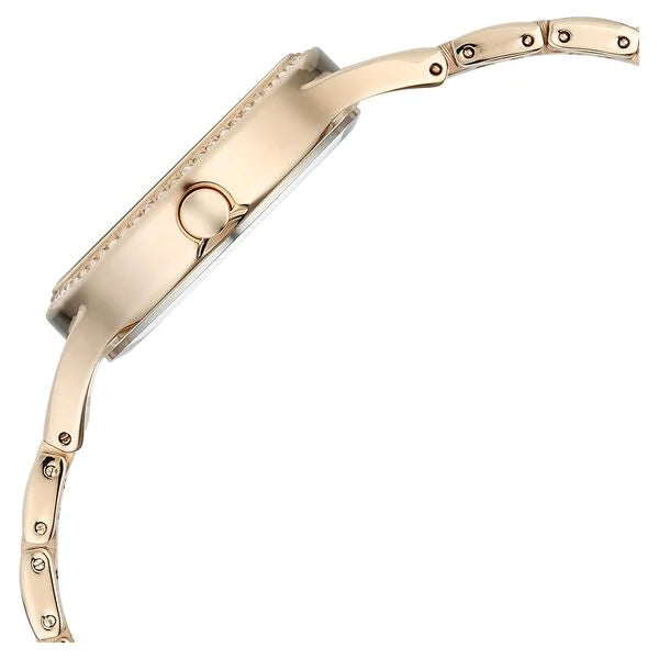 Titan Raga Women's Analog Watch Mother Of Pearl Dial With Golden Stainless Steel Strap , 95275WM01
