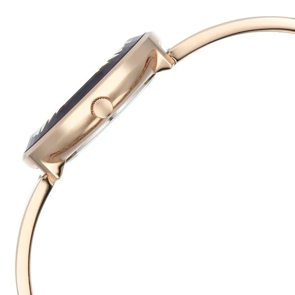 Titan Raga Women's Watch Analog Purple Dial with Rose Gold Stainless Steel Band, 95276WM01