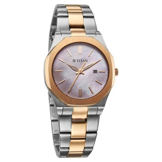 Titan, Men's, Analog Watch, with Stainless Steel Band, TI-95295KM01