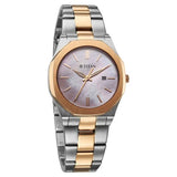 Titan Workday Wonders Quartz Analog Women's watch with Date and Pink Mother Of Pearl Dial with Stainless Steel Strap, 95295KM01