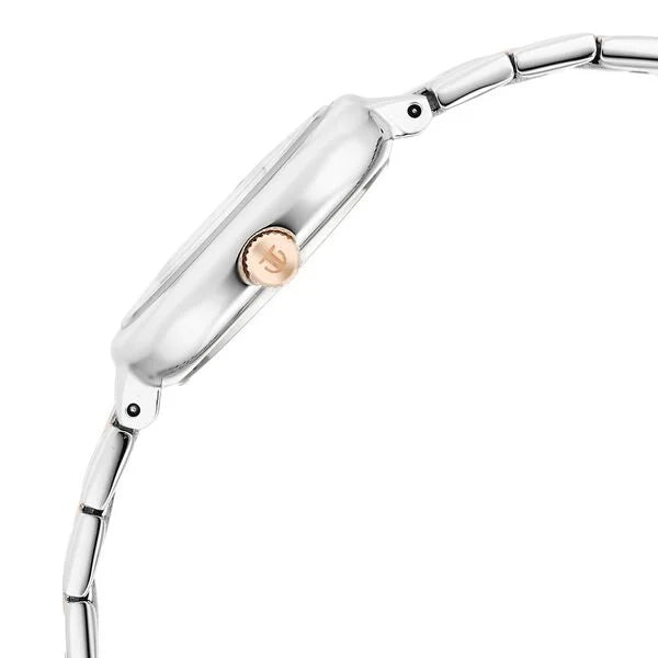 Titan Horizon Women's Watch Analog Silver Dial with Two Toned Stainless Steel Band, 95296KM01