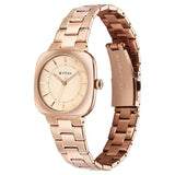 Titan Horizon Women's Watch Analog Rose Gold Dial & Stainless Steel Band, 95296WM01