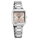 Titan Horizon Women's Watch Analog Pink Dial with Silver Stainless Steel Band, 95297SM01