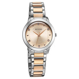 Titan Horizon Women's Watch Analog Rose Gold Dial with Two-Toned Stainless Steel Band, 95299KM01