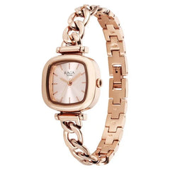 Titan Raga Showstopper Women's Watch Analog Rose Gold Dial with Rose Gold Stainless Steel Band, 95302WM01