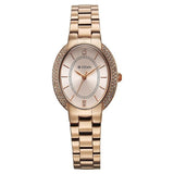 Titan Metro Women's Watch Analog Rose Gold Dial with Rose Gold Stainless Steel Band, 95304WM01