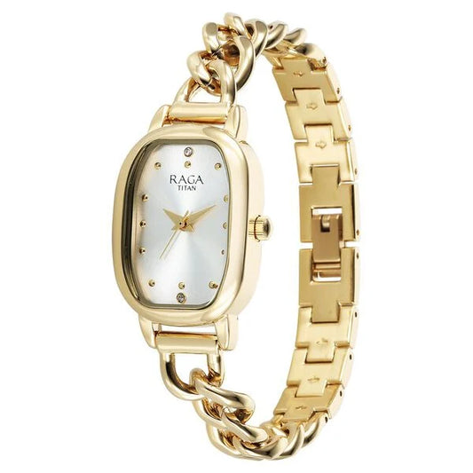 Titan, Men's, Analog Watch, Silver Dial, with Stainless Steel Band, TI-95309YM01