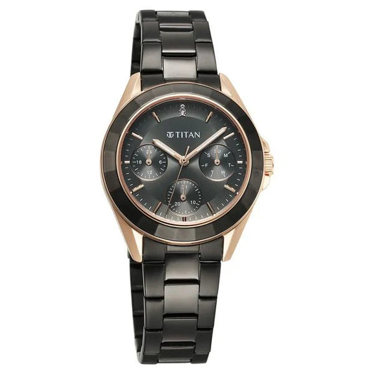 Titan, Men's, Analog Watch, with Stainless Steel Band, TI-95315KM02