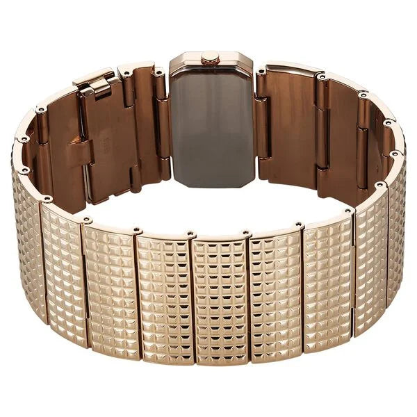 Titan Raga Cocktails Quartz Analog  Women's Watch with Rose Gold Dial and Stainless Steel Strap, 95318WM01