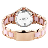 Titan, Men's, Analog Watch, with Stainless Steel Band, TI-95325KD01