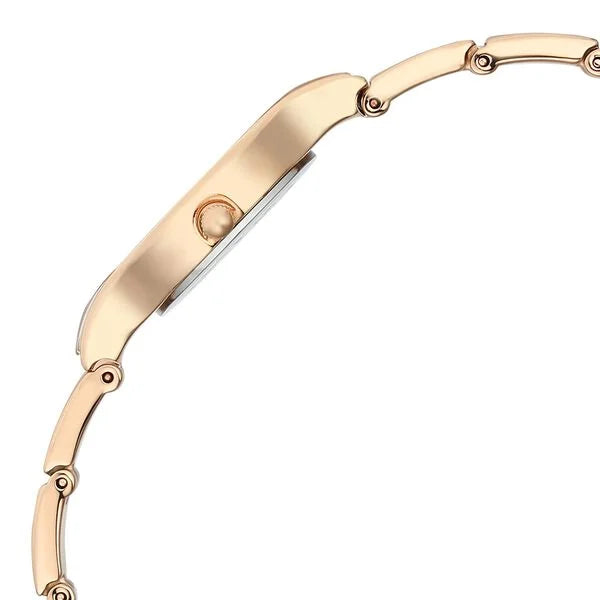 Titan Raga Quartz Analog Women's Watch With Rose Dial and Rose Gold Stainless Steel Strap,95328WM01