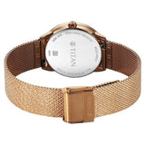 Titan, Men's, Analog Watch, Gold Dial, with Stainless Steel Band, TI-95331WM01