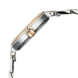 Titan Glamour Quartz Analog Women's Watch White Dial Two Toned Stainless Steel Strap, 95333KM01