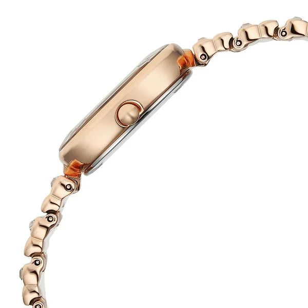 Titan Raga Glimmers Quartz Analog Women's watch with Rose Gold Dial and Rose Gold Metal Strap, 95339WM01