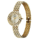 Titan Raga Women's Analog Watch Champagne Dial With Golden Stainless Steel Strap , 95350YM01