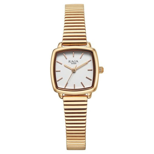 Titan, Men's, Analog Watch, White Dial, TI-95355WM01