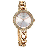 Titan Raga Women's Analog Watch Silver Dial With Rose Gold Stainless Steel Strap , 95361WM01