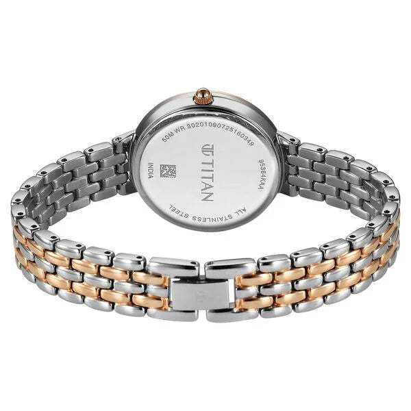 Titan, Men's, Analog Watch, White Dial, TI-95364KM01
