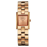 Titan TI-95381WM01 gold dial women watch