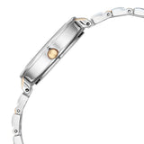 Titan Womens Raga Spotlight Analog Watch Mother of Pearl Dial with Two Tone Stainless Steel Band,95419KM01