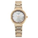Titan WomensRaga Spotlight Analog Watch Mother of Pearl Dial with Rose Gold Stainless Steel Band,95419WM01