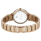 Titan WomensRaga Spotlight Analog Watch Mother of Pearl Dial with Rose Gold Stainless Steel Band,95419WM01