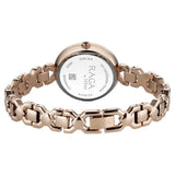 Titan Womens Raga Spotlight Analog Watch Silver Dial with Rose Gold Stainless Steel Band,95420WM01