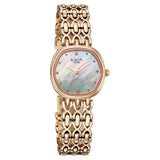 Titan Womens Raga Spotlight Analog Watch White Dial with Rose Gold Stainless Steel Band ,95421WM01