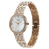 Titan Womens Raga Spotlight Analog Watch White Dial with Rose Gold Stainless Steel Band ,95422WM01