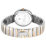 Titan Womens Raga Spotlight Analog Watch Silver Dial with Two Toned Stainless Steel Band,95427KM01