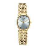 Titan Raga Spotlight Women's Quartz Analog Watch, Tiffany Blue Dial, Gold Metal Strap, TI- - view 2