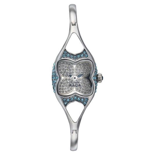 Titan, Women, Analog, Watch, Mother of pearl Dial, Stainless steel Strap, 9762SM01