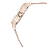 Titan Women's Watch Sparkle Collection Analog, Blue Dial Rose Gold Stainless Strap, 9798WM03