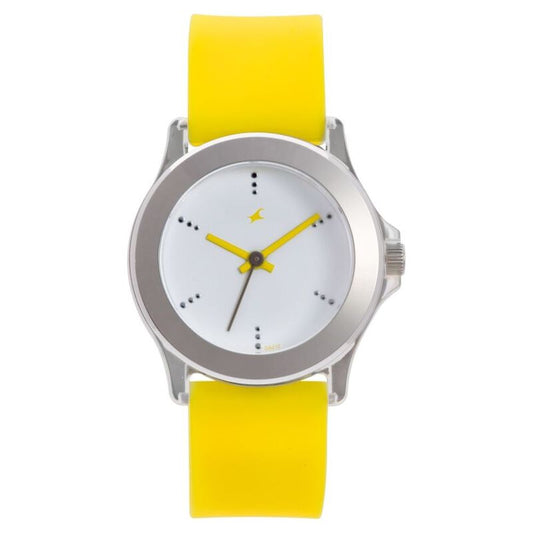 Fastrack, Men's, Analog Watch, White Dial, FA-9827PP05