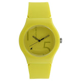 Fastrack, Women's  Watch Analog, Yellow Dial Yellow Silicone Strap , 9915PP58