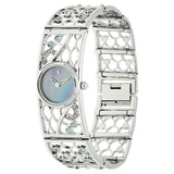 Titan Raga Women's Watch Analog Mother of Pearl Dial With Silver Stainless Steel Band, 9932SM01