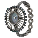 Titan Raga Women's Watch Analog Grey Dial With Black Stainless Steel Band, 9970QM01