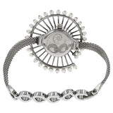 Titan Raga Women's Watch Analog Mother of Pearl Dial With Silver Stainless Steel Band, 9970SM01