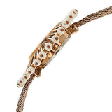 Titan Raga Women's Watch Analog Mother of Pearl Dial With Gold Stainless Steel Band, 9970WM01