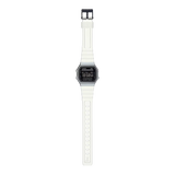 Casio, Men's Watch Vintage Collection Digital, Black Dial Clear Resin Band,  A168XES-1BDF