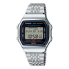 Casio Vintage Unisex Bluetooth Watch Digital Dial with Silver Stainless Steel Band, ABL-100WE-1ADF