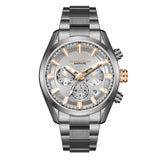 Quantum men analog watch, beige dial with stainless steel band, model QU-ADG1219.070, Bahrain