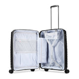 VIP Aerplus 66cm 8 Wheels Hard Trolley | Black, AERPLUS66BLK