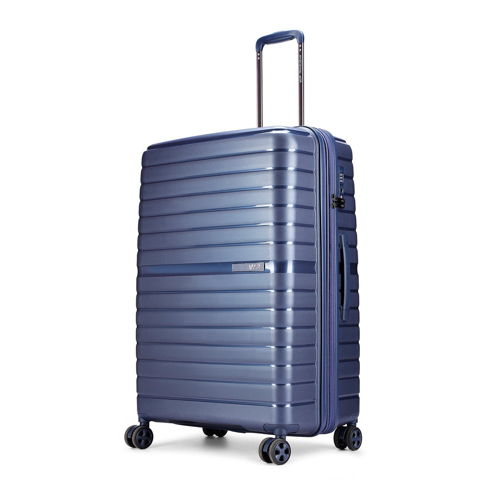 VIP Aerplus 66cm 8 Wheels Hard Trolley | Blue, AERPLUS66BLU