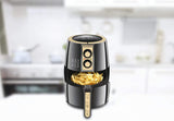 Black+Decker, Air Fryer Performance Range Aero Fry, Black/Gold, 4 Litres, AF300-B5M