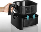 Black+Decker, 4.3 Litres Air Fryer, Rapid Air Convection, 80–200°C Adjustable Temperature AF700-B5 Air Fryer BL-AF700-B5
