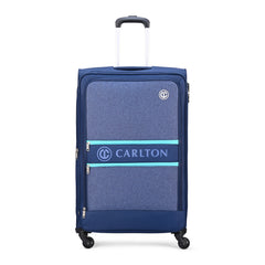 Carlton Apache Plus 69cm 4 Wheel Soft Trolley  Blue, APACHEPLUS69BLU