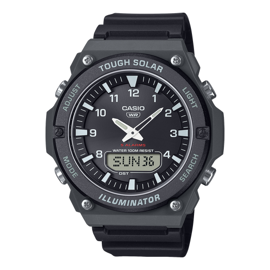 Casio Men's Analog-Digital Watch, Black Dial With Black Resin Band, AQ-S820W-1AVDF | Kewalrams Bahrain