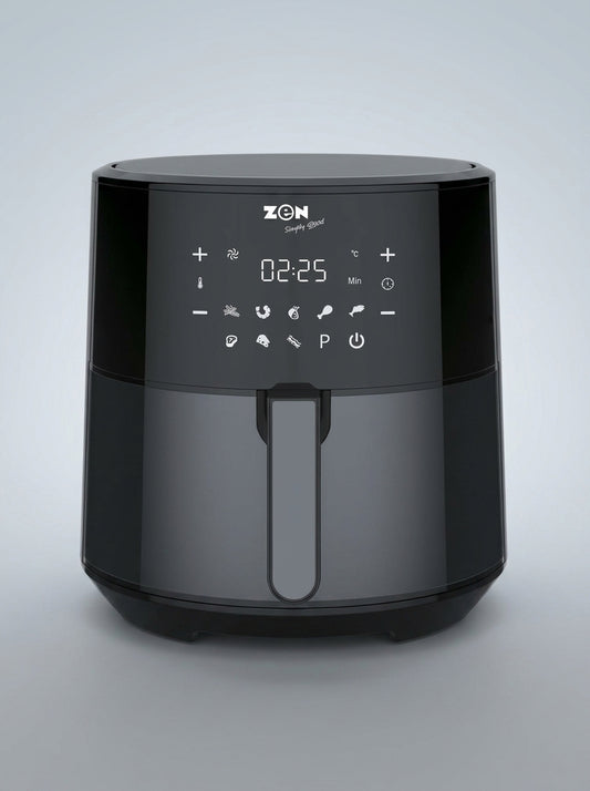 Zen Digital Air Fryer 8L 1800W  with 5 Accessories , ZAF850D